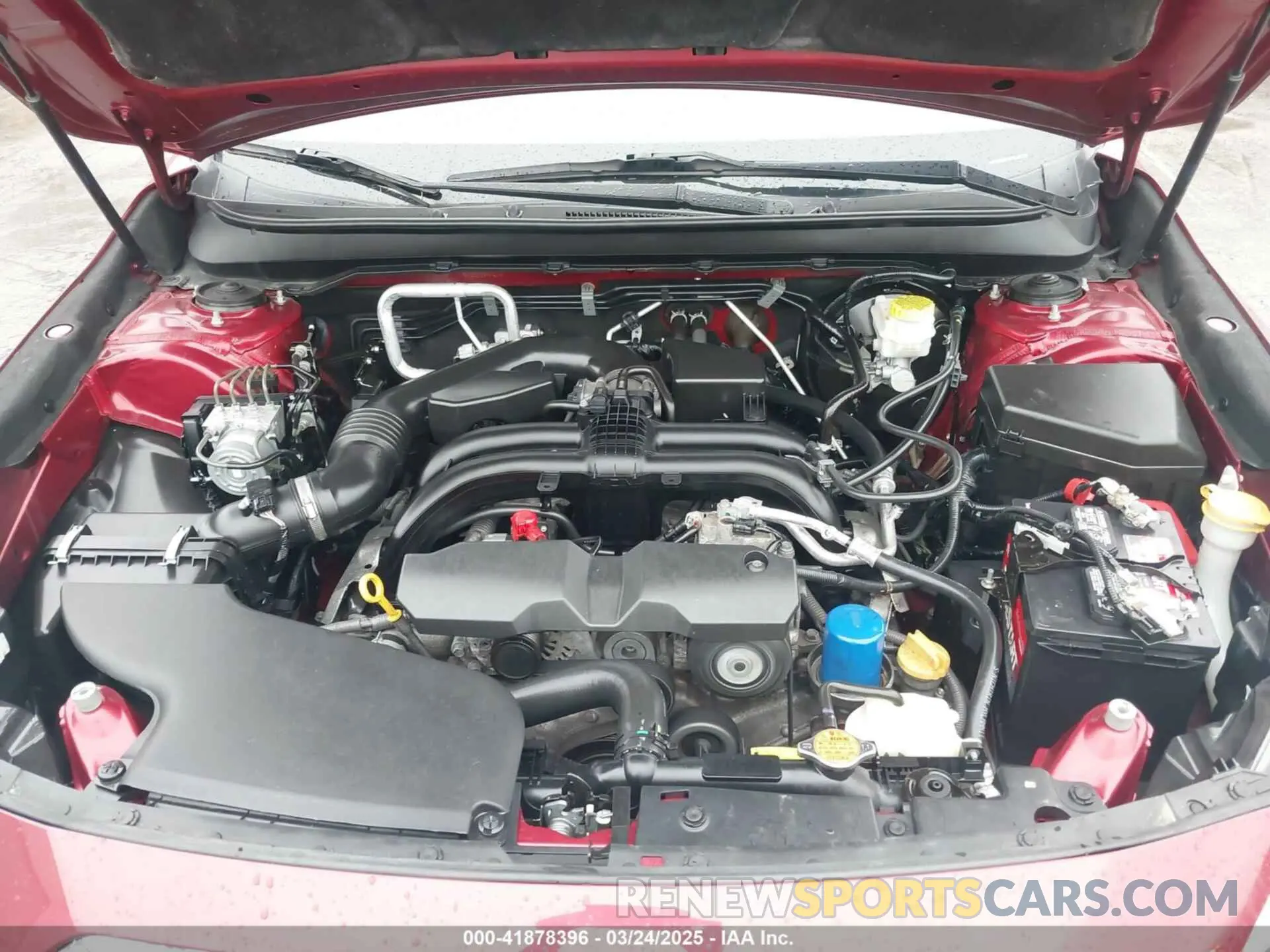 10 fotografías del automóvil dañado 4S4BSAHC3K3282011 SUBARU OUTBACK 2019