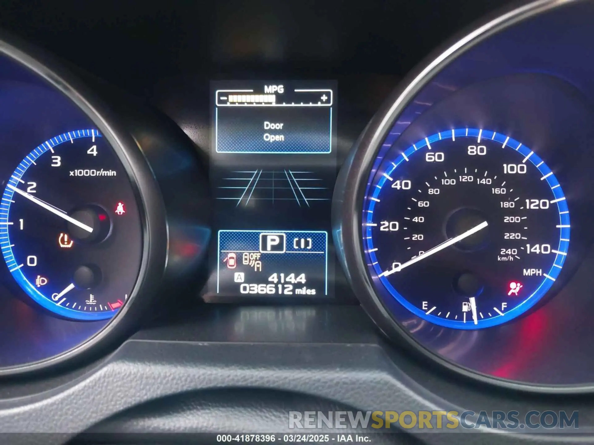 7 fotografías del automóvil dañado 4S4BSAHC3K3282011 SUBARU OUTBACK 2019