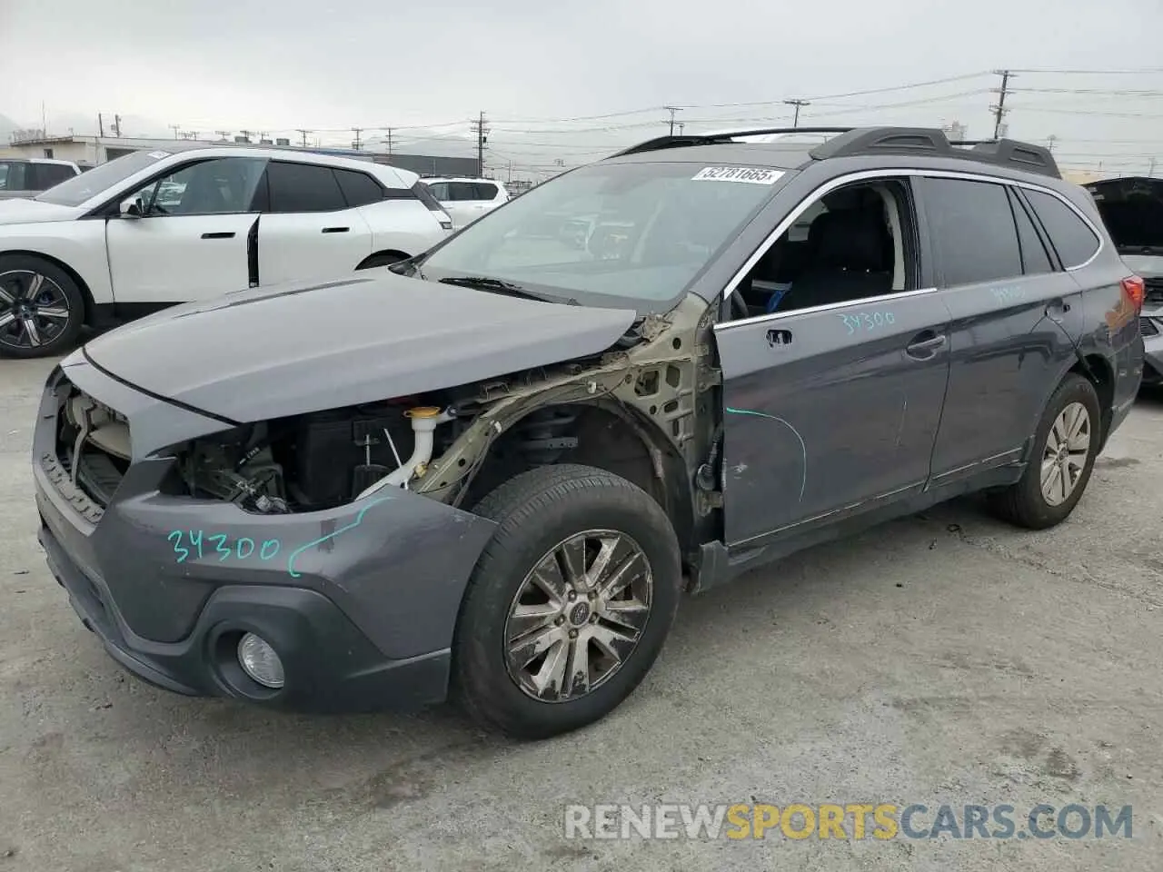 1 fotografías del automóvil dañado 4S4BSAHC7K3374996 SUBARU OUTBACK 2019
