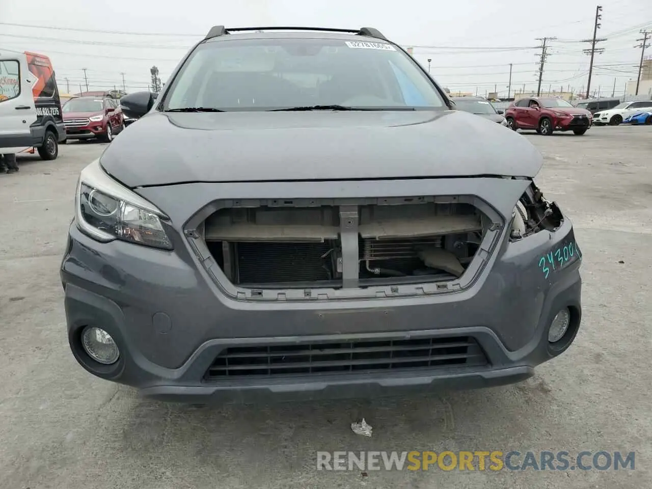 5 fotografías del automóvil dañado 4S4BSAHC7K3374996 SUBARU OUTBACK 2019