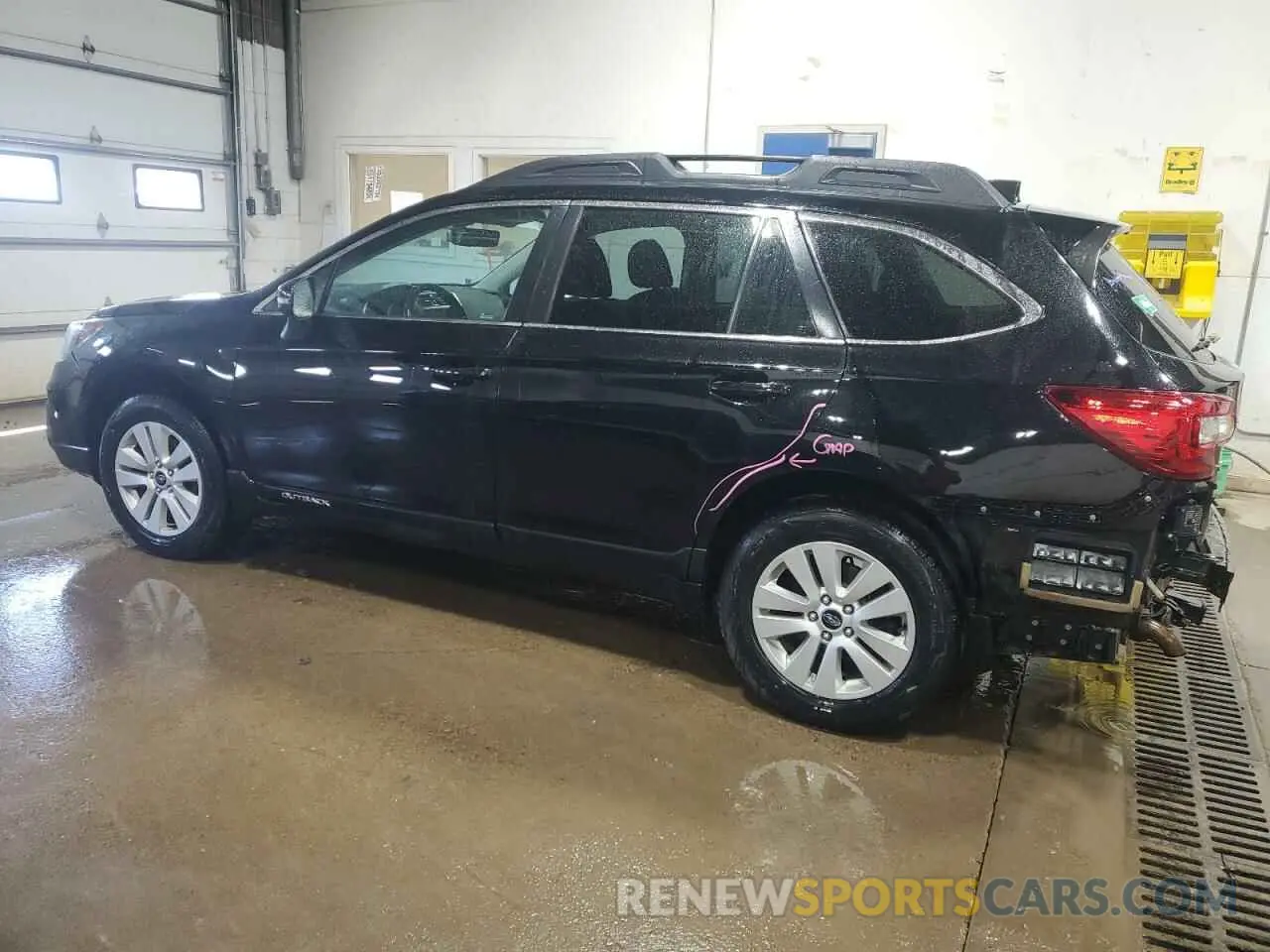 2 fotografías del automóvil dañado 4S4BSAHC8K3206543 SUBARU OUTBACK 2019