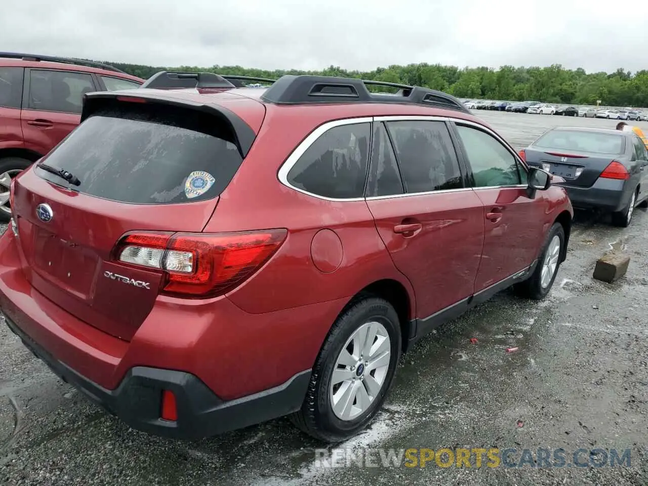 3 fotografías del automóvil dañado 4S4BSAHC8K3288841 SUBARU OUTBACK 2019