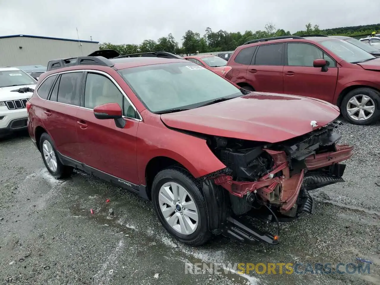 4 fotografías del automóvil dañado 4S4BSAHC8K3288841 SUBARU OUTBACK 2019