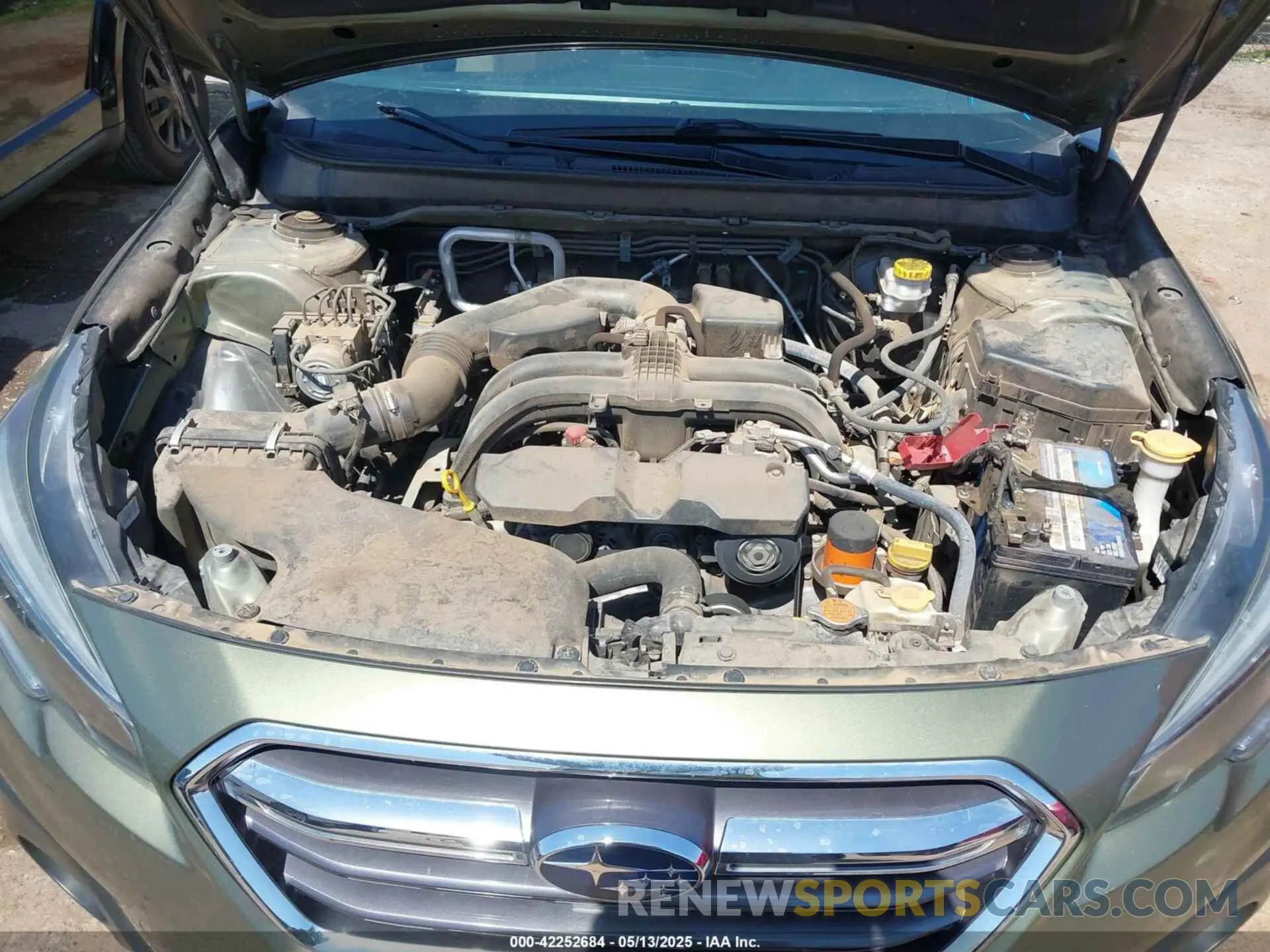 10 fotografías del automóvil dañado 4S4BSAHC8K3319392 SUBARU OUTBACK 2019