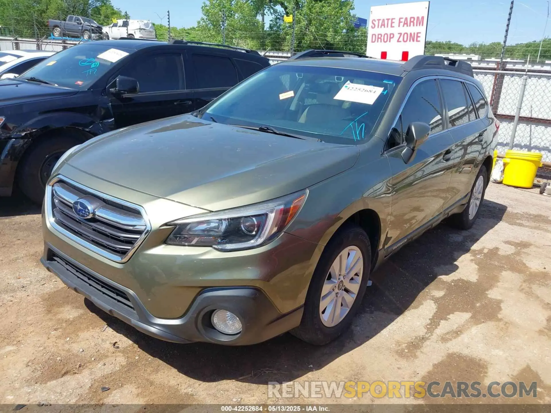 2 fotografías del automóvil dañado 4S4BSAHC8K3319392 SUBARU OUTBACK 2019