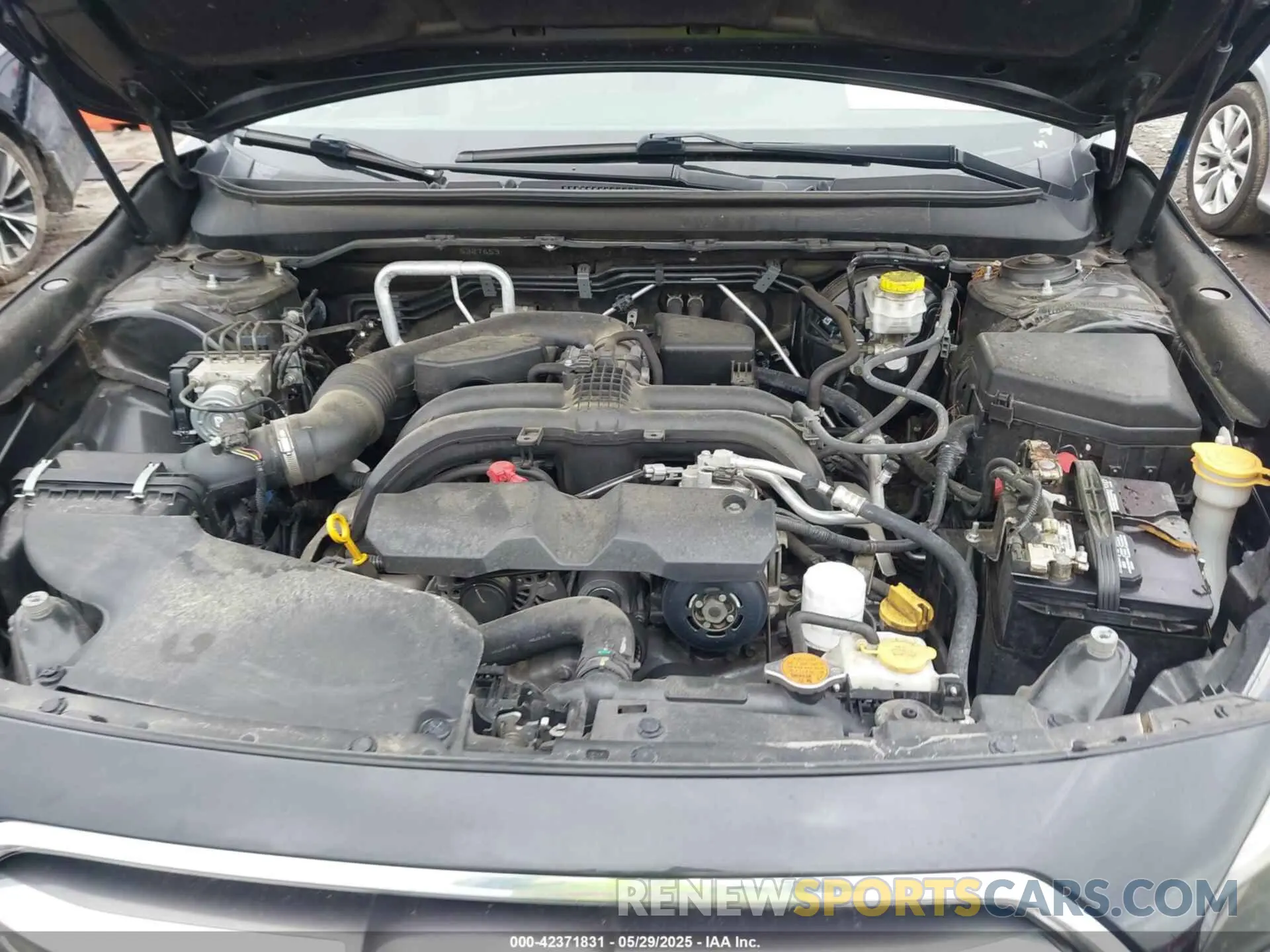 10 fotografías del automóvil dañado 4S4BSAHC9K3369220 SUBARU OUTBACK 2019