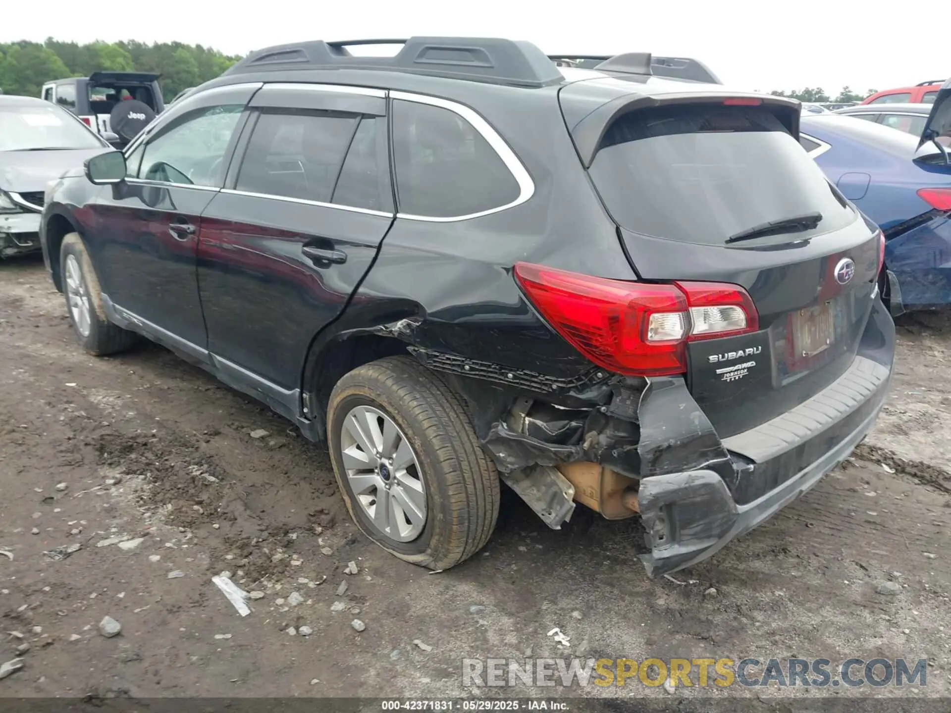 3 fotografías del automóvil dañado 4S4BSAHC9K3369220 SUBARU OUTBACK 2019