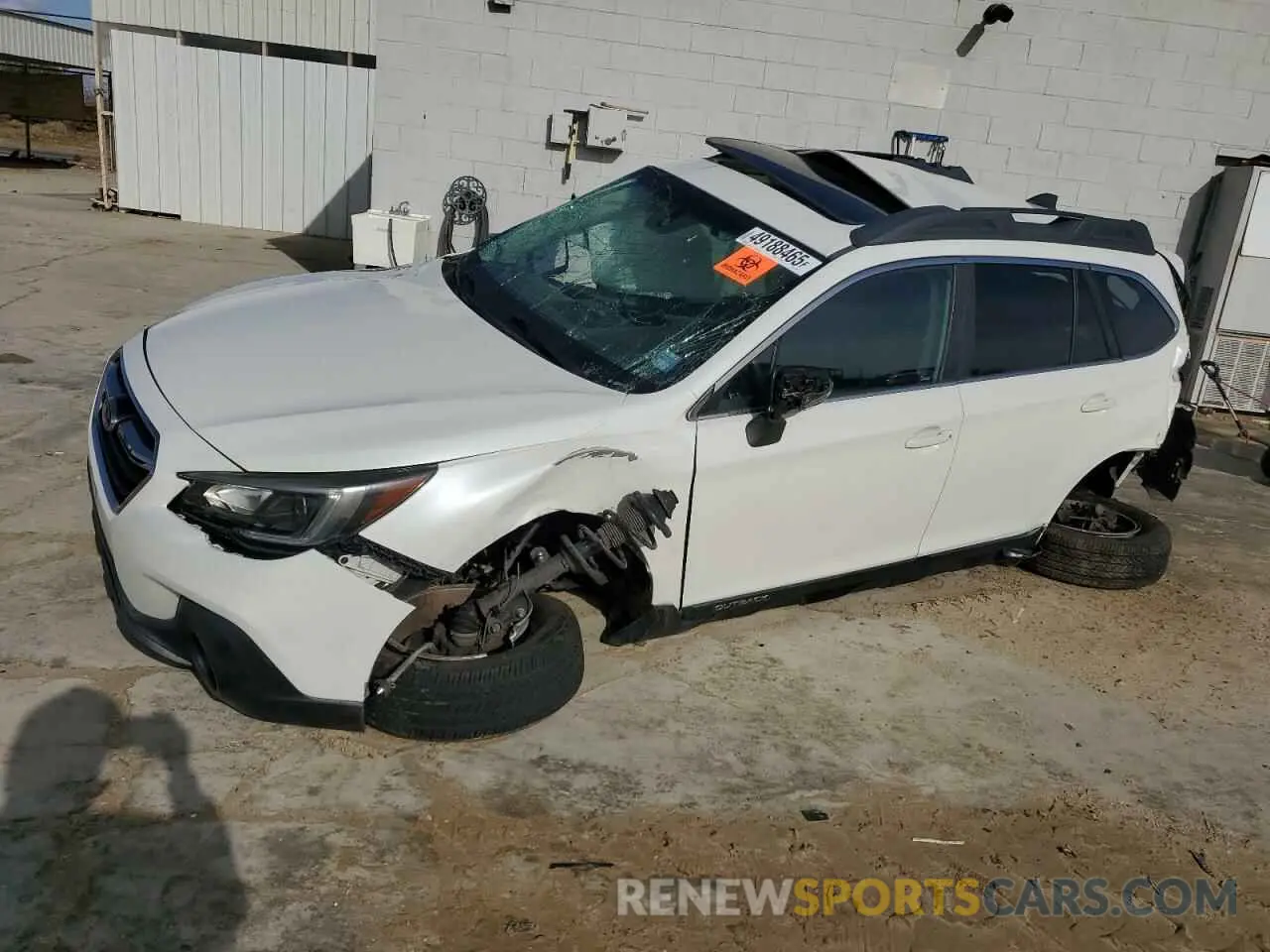 1 fotografías del automóvil dañado 4S4BSAHCXK3228642 SUBARU OUTBACK 2019