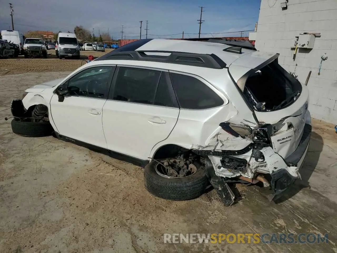 2 fotografías del automóvil dañado 4S4BSAHCXK3228642 SUBARU OUTBACK 2019