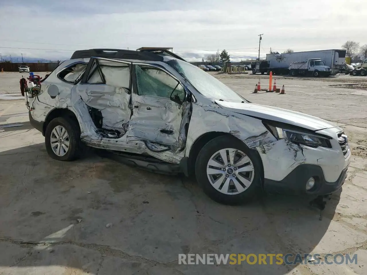 4 fotografías del automóvil dañado 4S4BSAHCXK3228642 SUBARU OUTBACK 2019