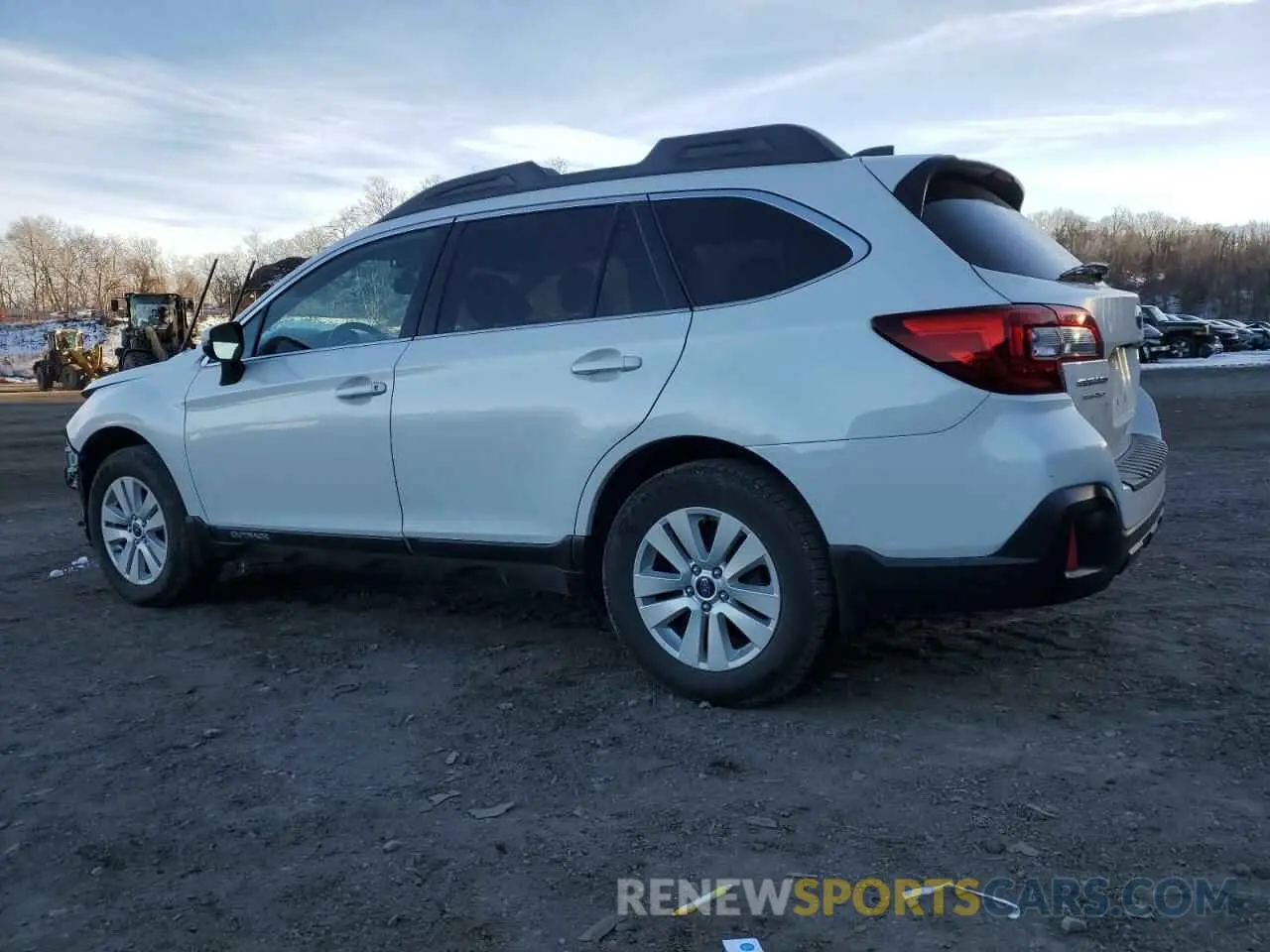 2 fotografías del automóvil dañado 4S4BSAHCXK3278988 SUBARU OUTBACK 2019