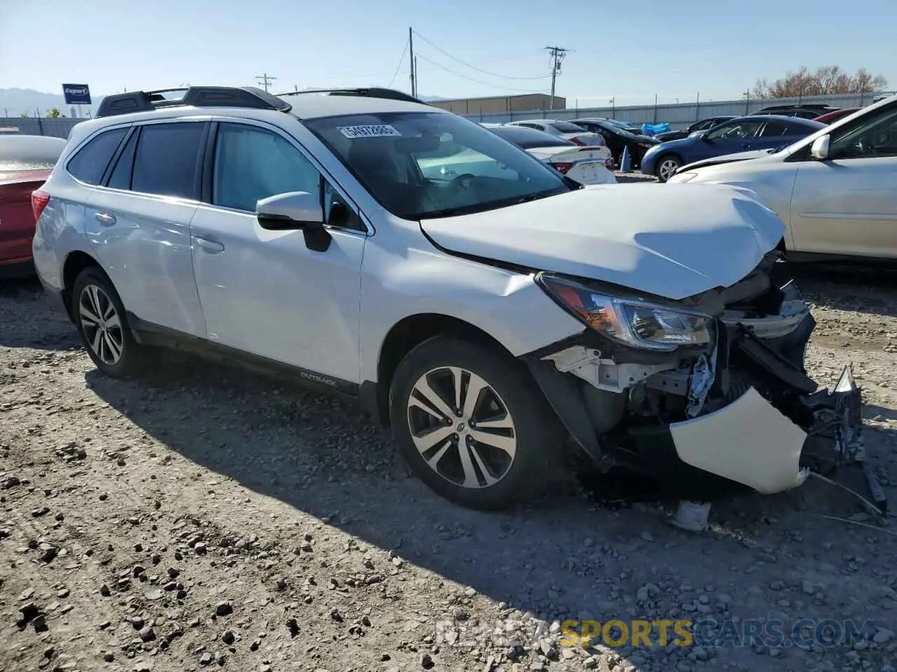 4 fotografías del automóvil dañado 4S4BSAJC0K3257464 SUBARU OUTBACK 2019