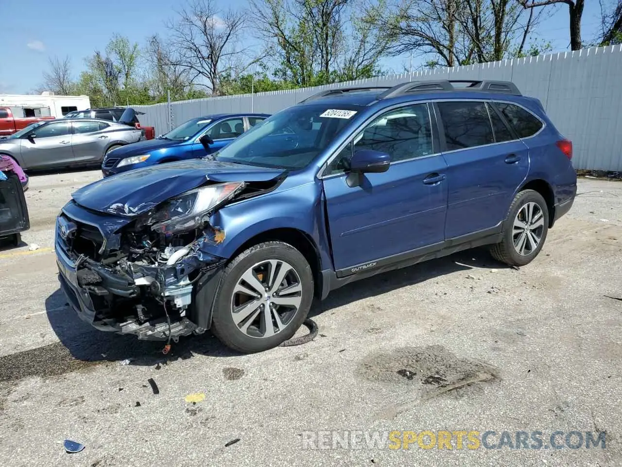 1 fotografías del automóvil dañado 4S4BSAJC3K3230341 SUBARU OUTBACK 2019