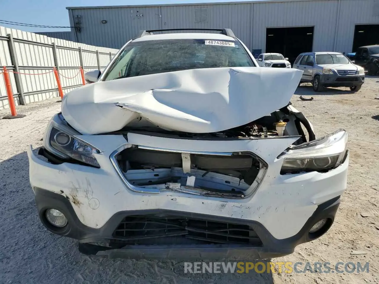 5 fotografías del automóvil dañado 4S4BSAJC5K3389085 SUBARU OUTBACK 2019