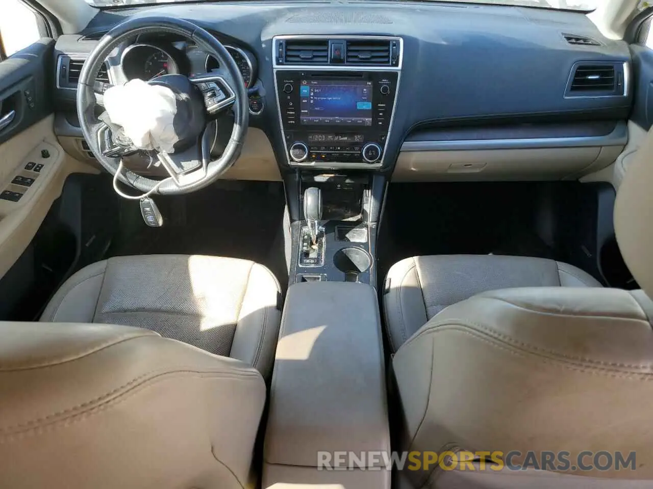 8 fotografías del automóvil dañado 4S4BSAJC5K3389085 SUBARU OUTBACK 2019