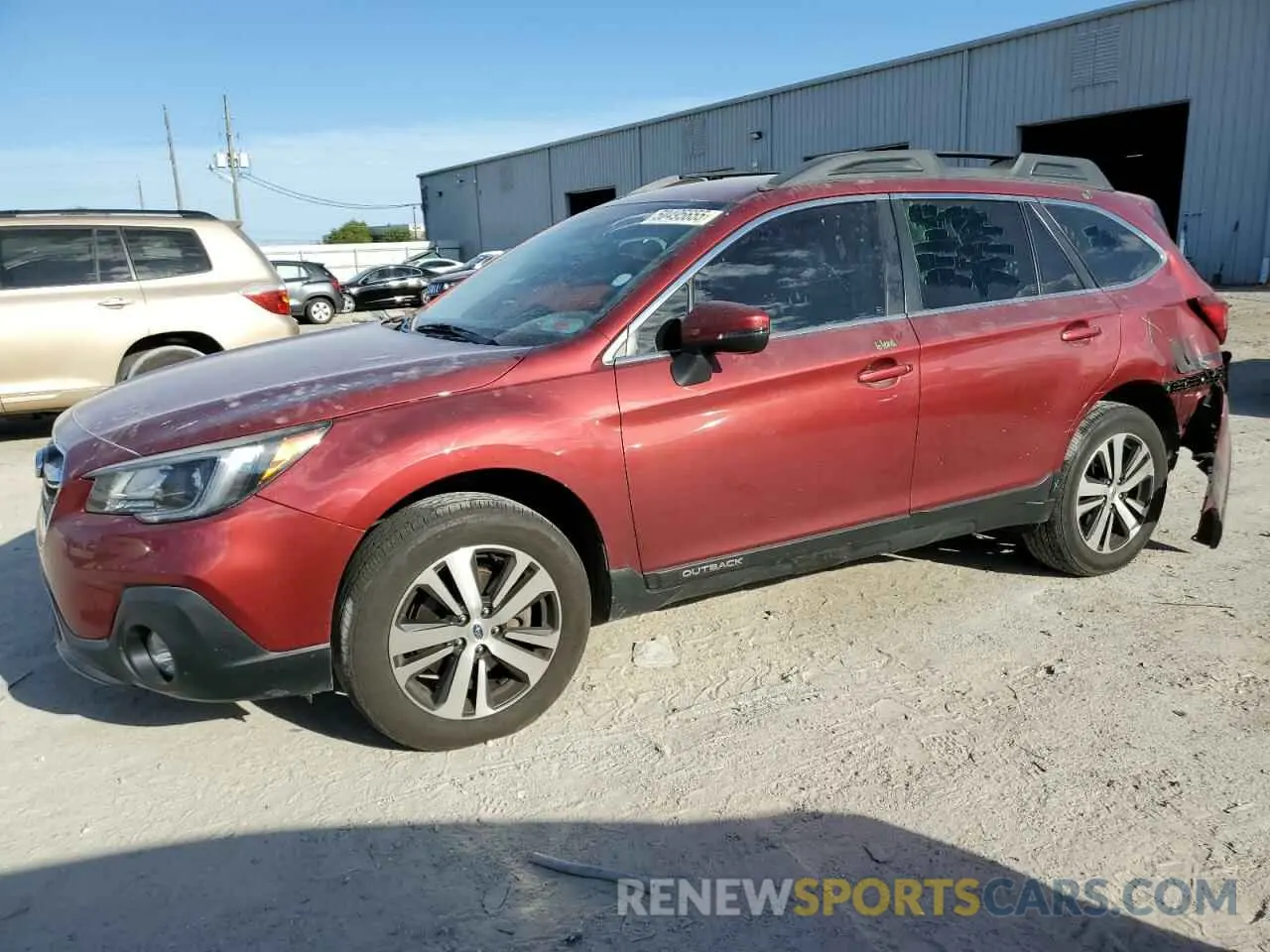 1 fotografías del automóvil dañado 4S4BSAJC7K3257591 SUBARU OUTBACK 2019