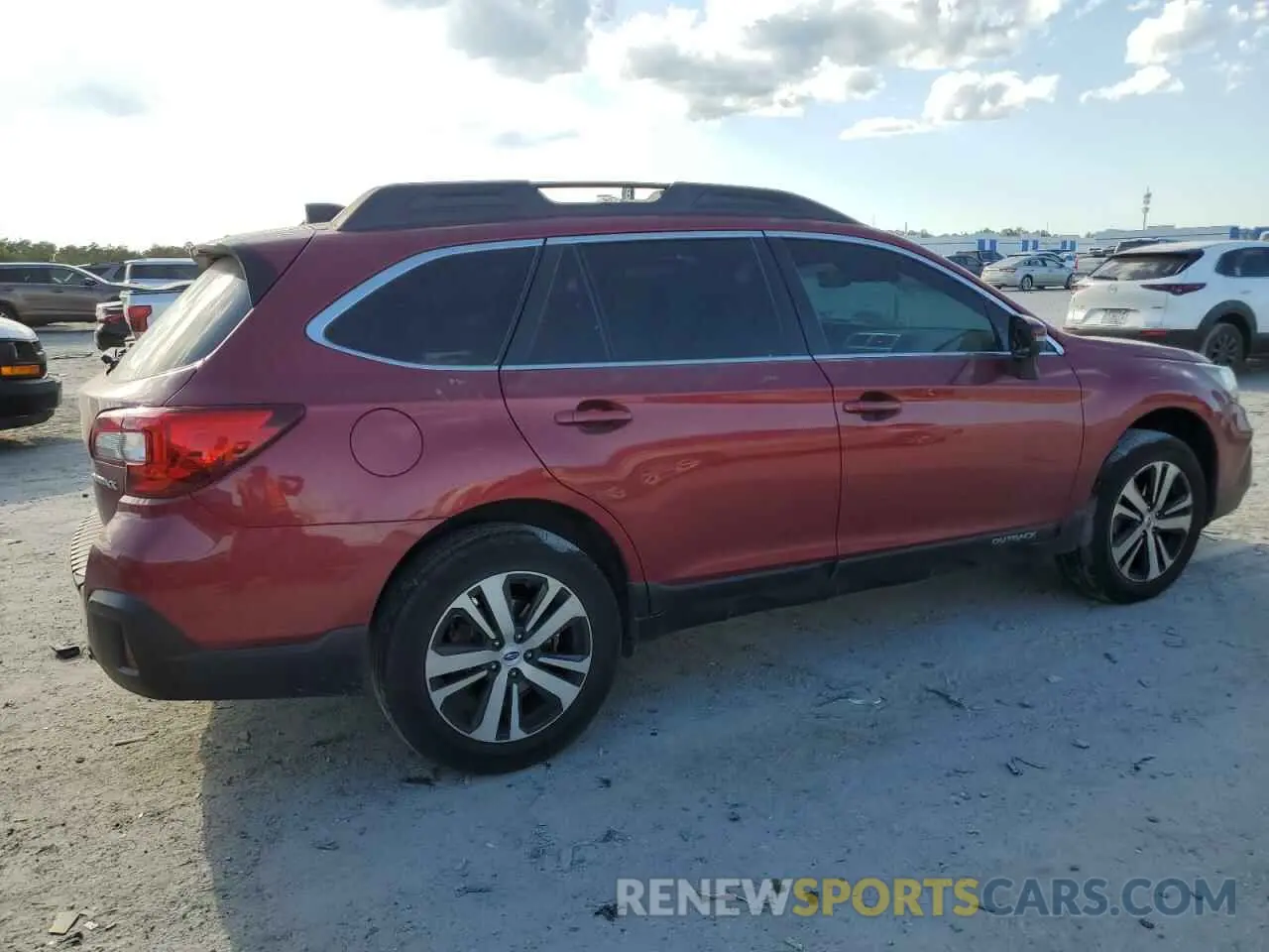 3 fotografías del automóvil dañado 4S4BSAJC7K3257591 SUBARU OUTBACK 2019
