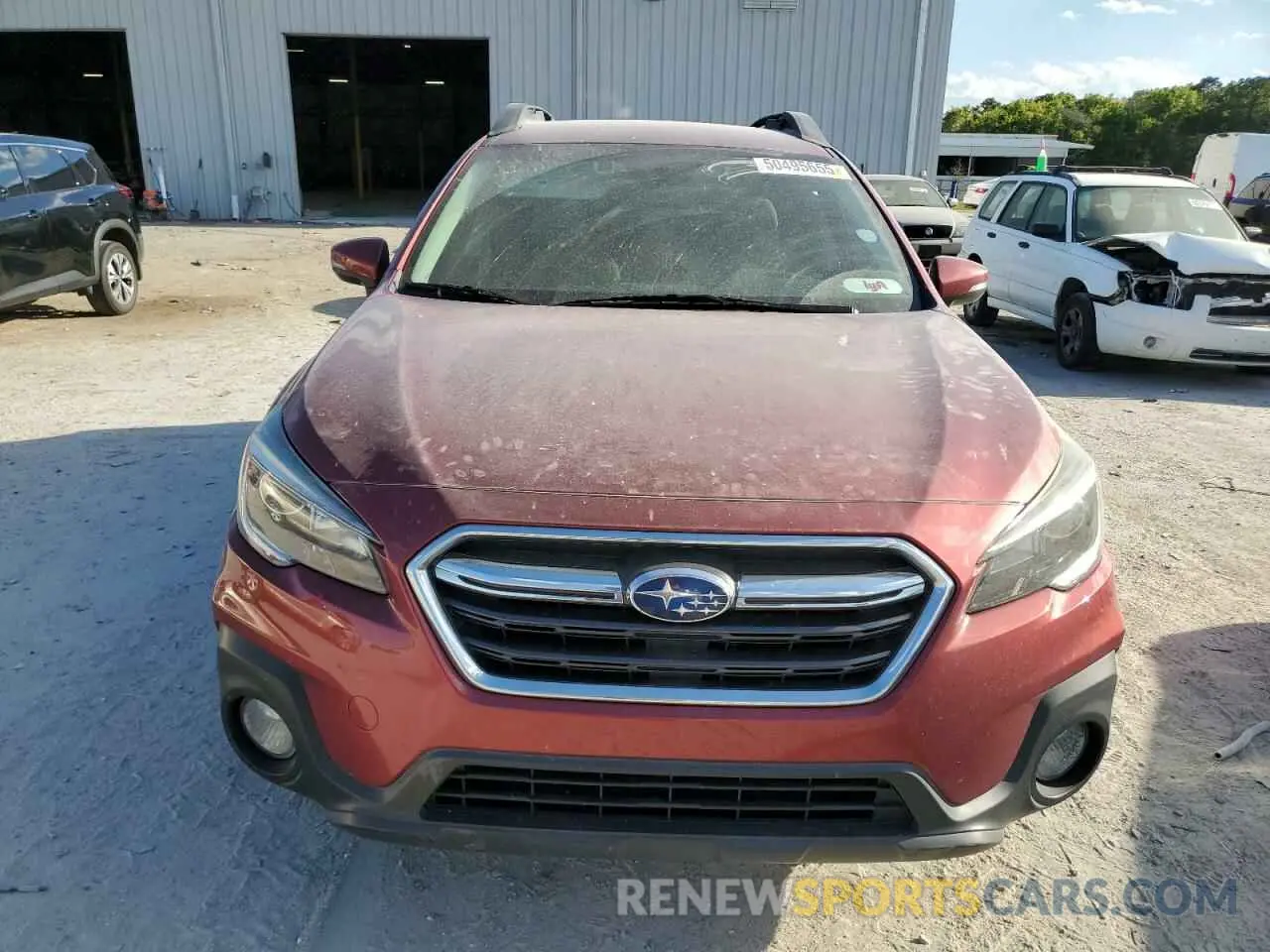 5 fotografías del automóvil dañado 4S4BSAJC7K3257591 SUBARU OUTBACK 2019