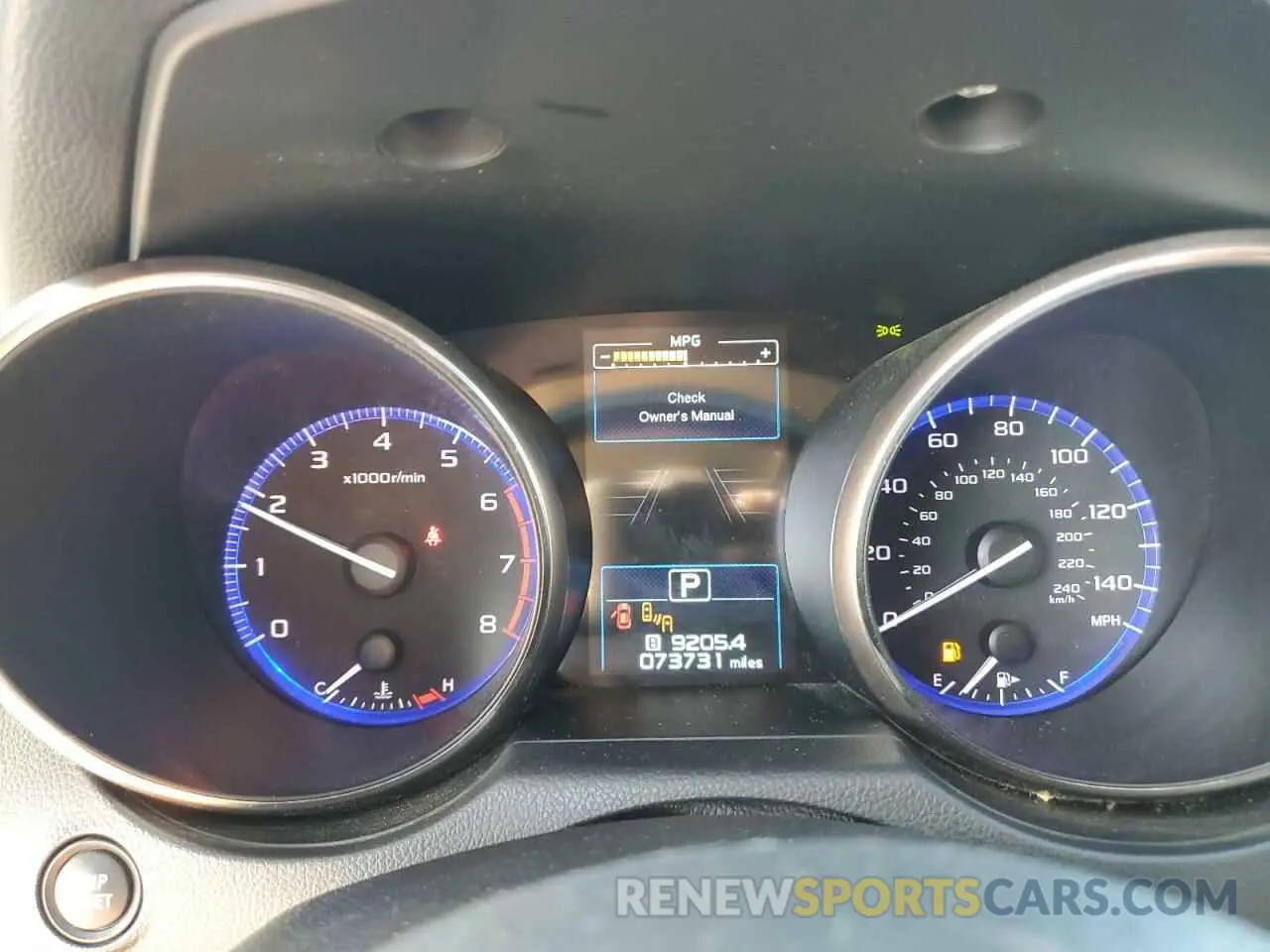 9 fotografías del automóvil dañado 4S4BSAJC7K3257591 SUBARU OUTBACK 2019