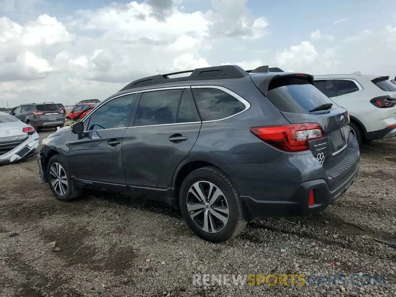 2 fotografías del automóvil dañado 4S4BSAJC7K3382672 SUBARU OUTBACK 2019