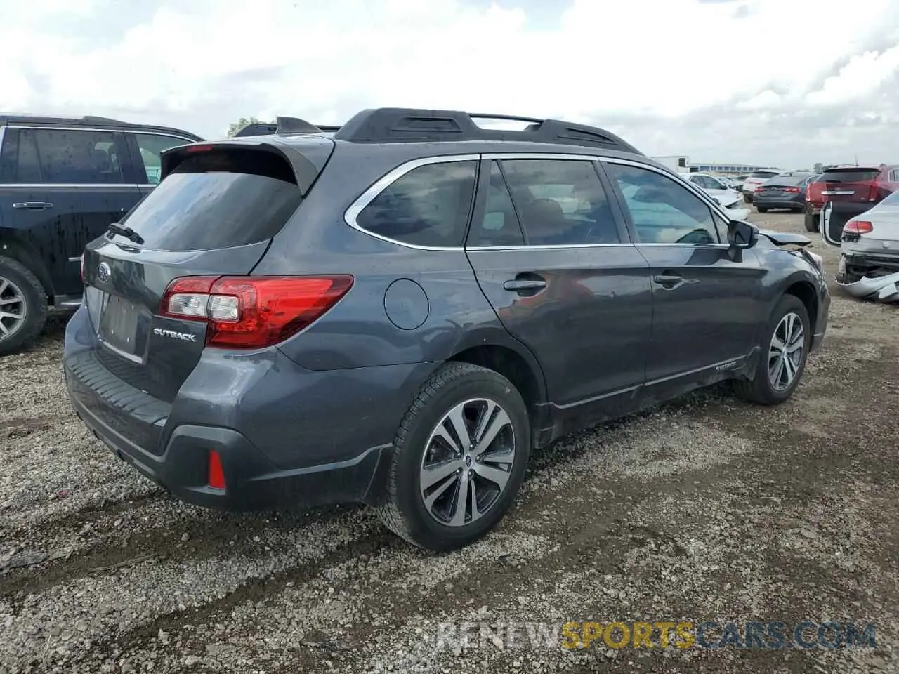 3 fotografías del automóvil dañado 4S4BSAJC7K3382672 SUBARU OUTBACK 2019
