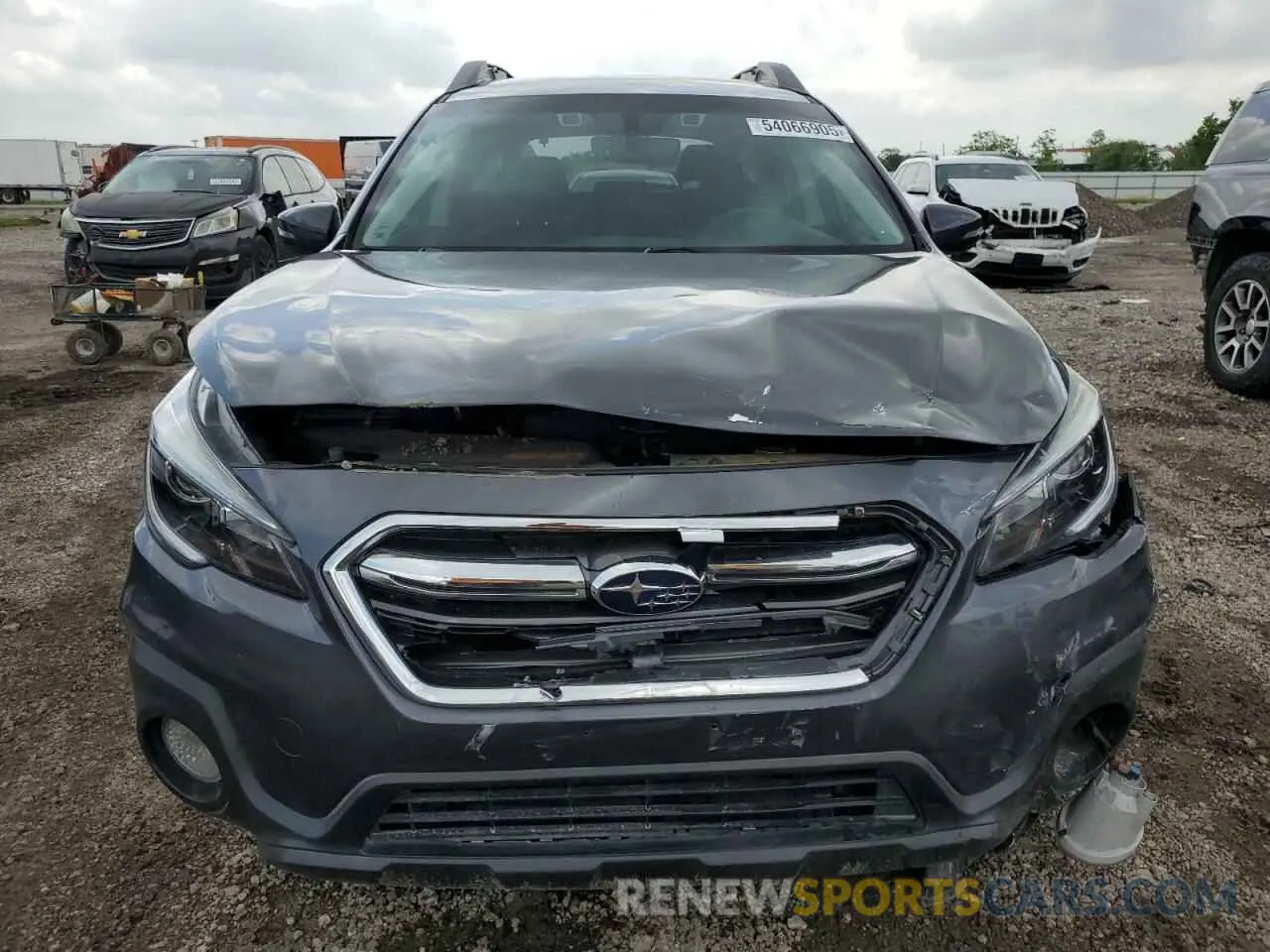 5 fotografías del automóvil dañado 4S4BSAJC7K3382672 SUBARU OUTBACK 2019