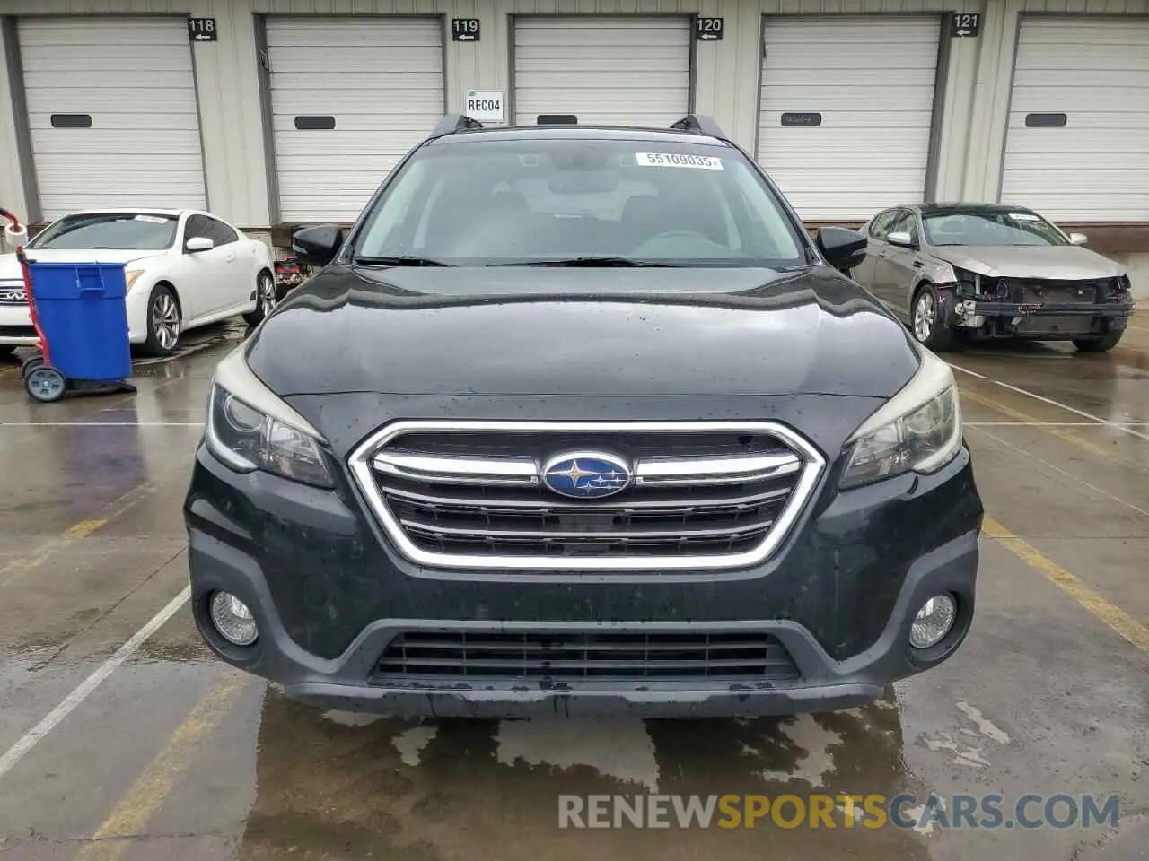 5 fotografías del automóvil dañado 4S4BSAJC8K3229797 SUBARU OUTBACK 2019