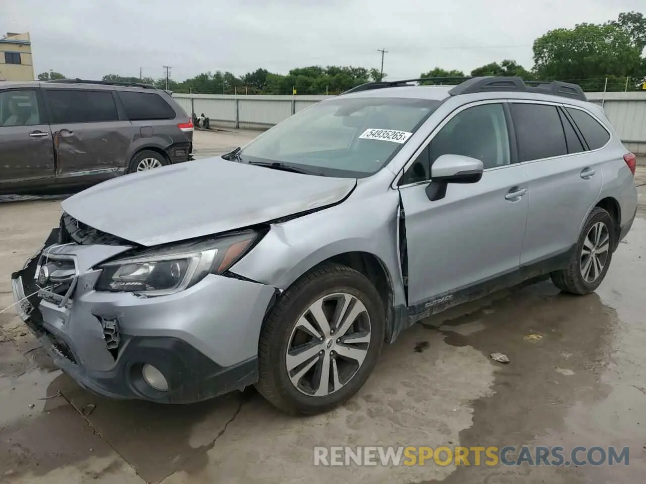 1 fotografías del automóvil dañado 4S4BSAJCXK3211995 SUBARU OUTBACK 2019