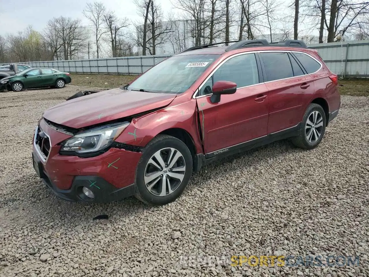 1 fotografías del automóvil dañado 4S4BSAJCXK3303639 SUBARU OUTBACK 2019