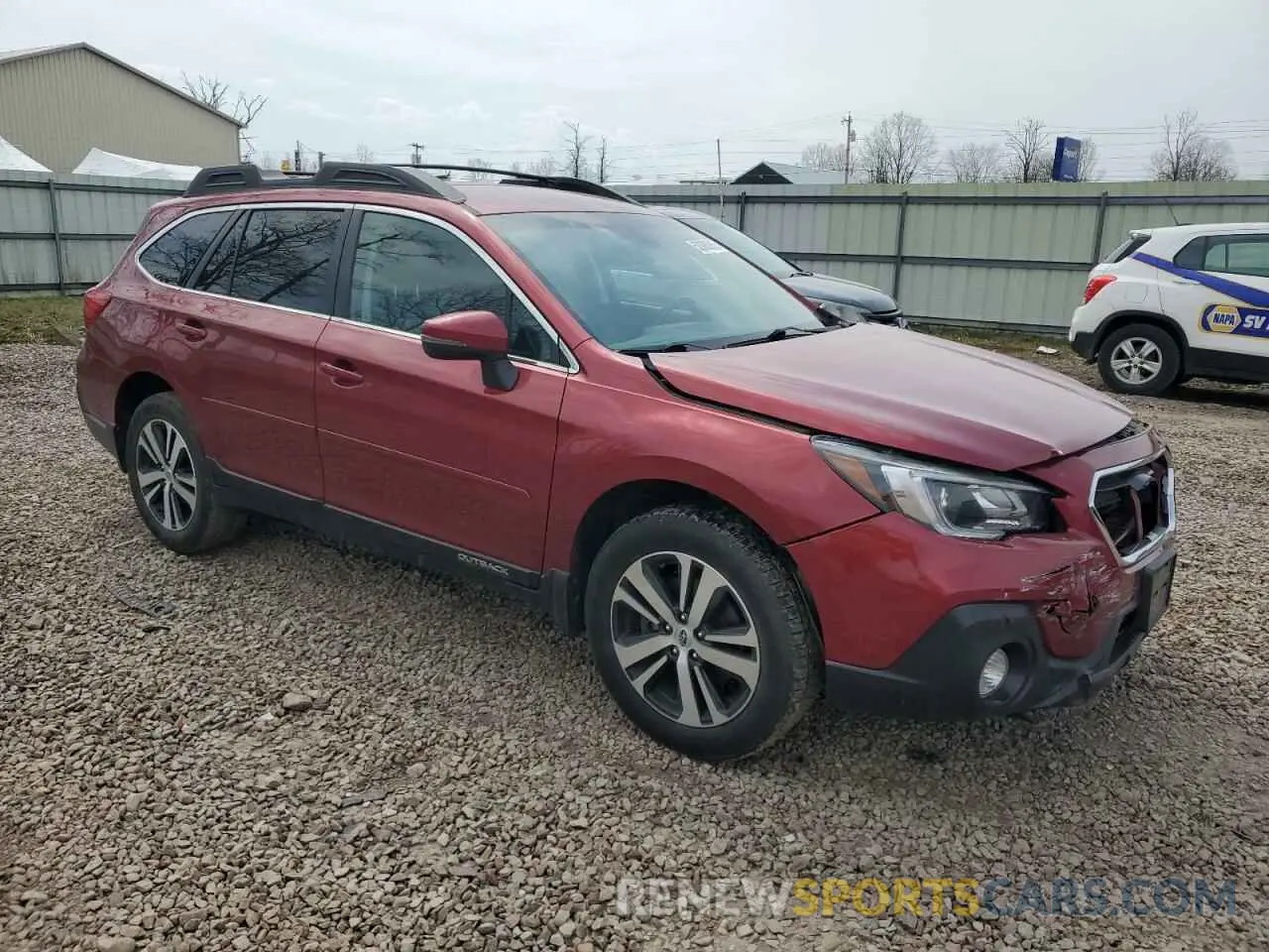4 fotografías del automóvil dañado 4S4BSAJCXK3303639 SUBARU OUTBACK 2019