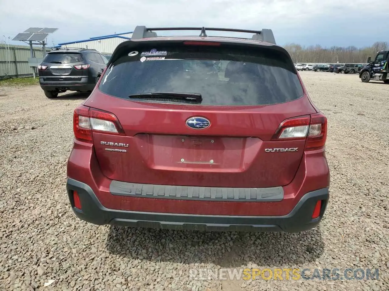 6 fotografías del automóvil dañado 4S4BSAJCXK3303639 SUBARU OUTBACK 2019