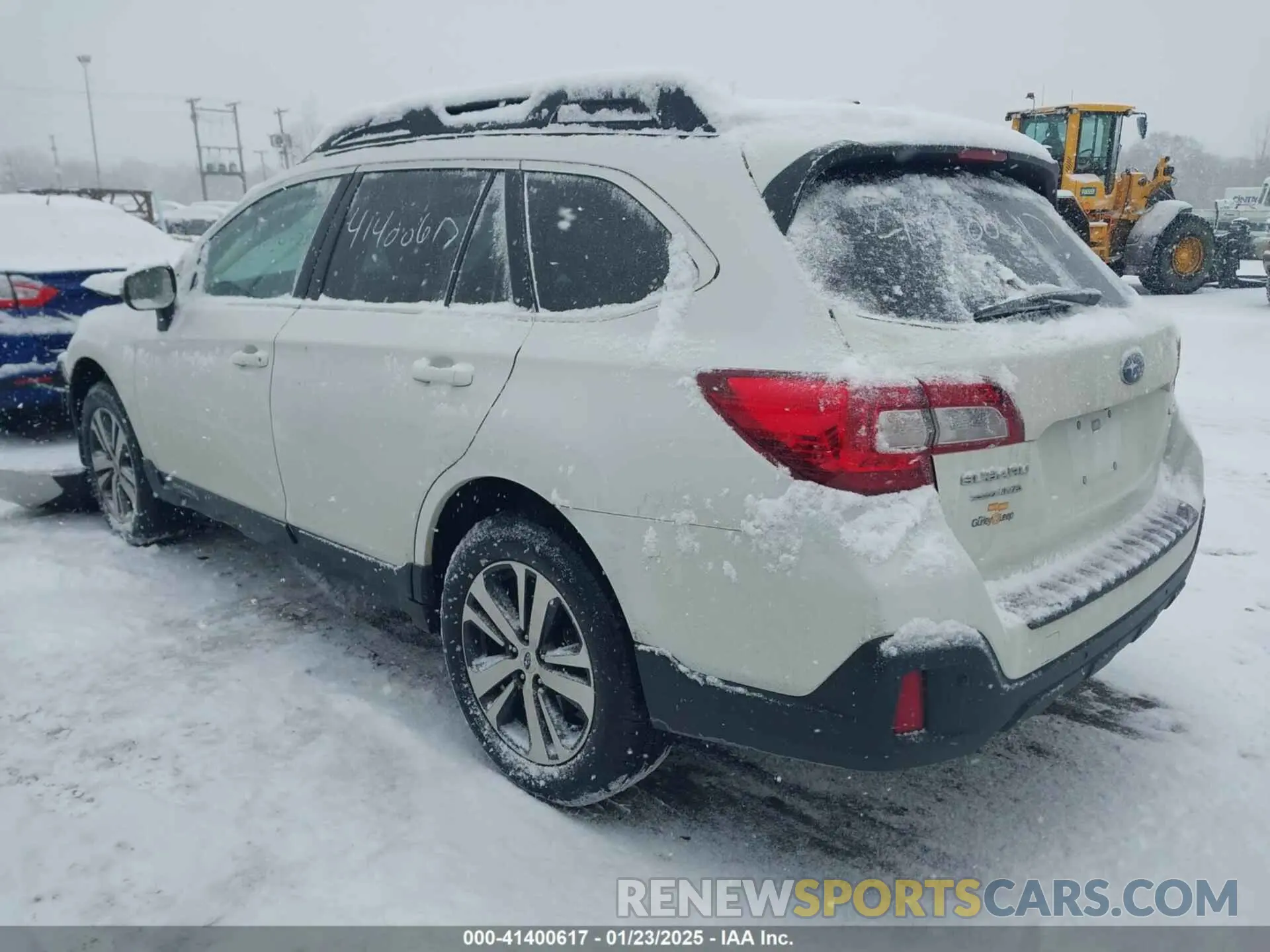 3 fotografías del automóvil dañado 4S4BSANC0K3229478 SUBARU OUTBACK 2019