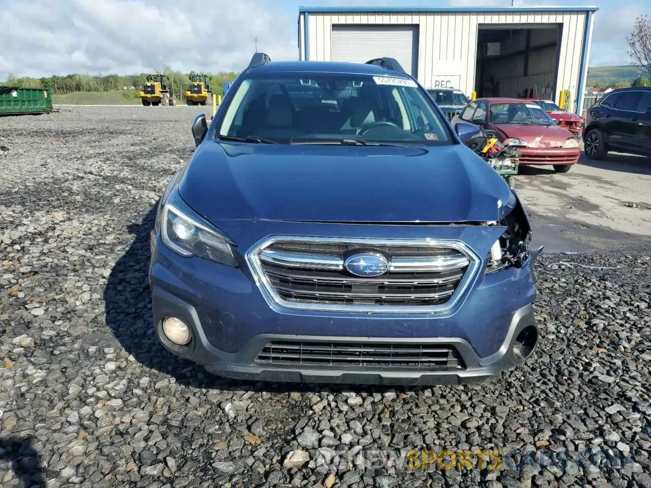 5 fotografías del automóvil dañado 4S4BSANC0K3295111 SUBARU OUTBACK 2019