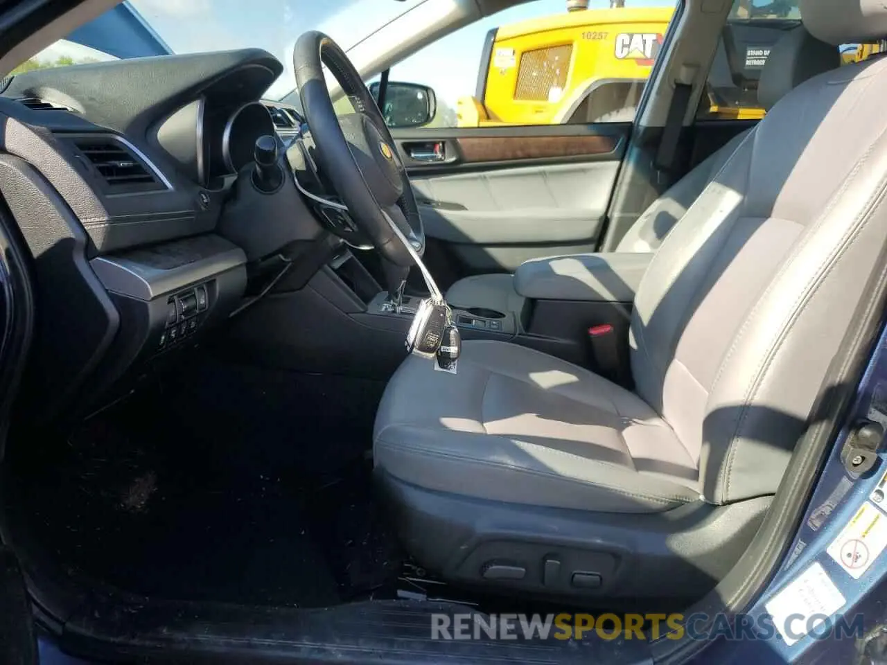 7 fotografías del automóvil dañado 4S4BSANC0K3295111 SUBARU OUTBACK 2019