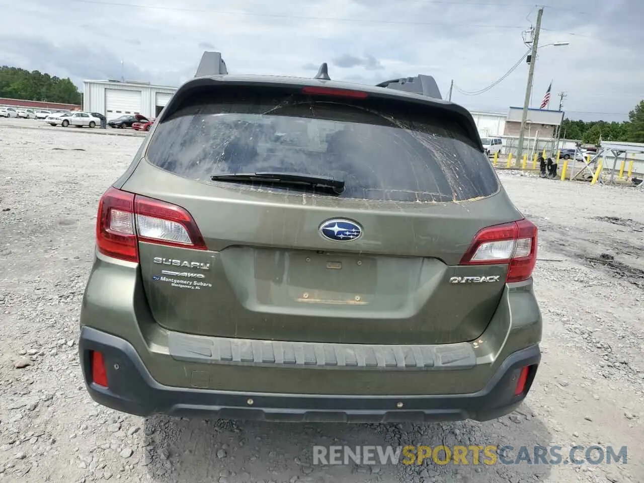 6 fotografías del automóvil dañado 4S4BSANC0K3323909 SUBARU OUTBACK 2019