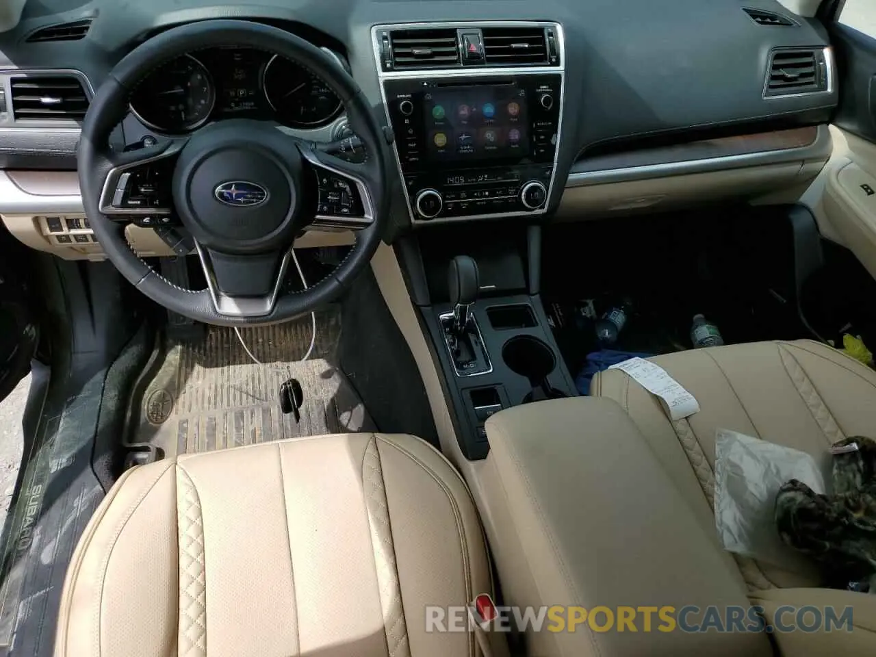 8 fotografías del automóvil dañado 4S4BSANC0K3323909 SUBARU OUTBACK 2019