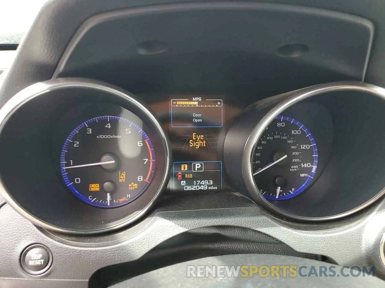 9 fotografías del automóvil dañado 4S4BSANC0K3323909 SUBARU OUTBACK 2019