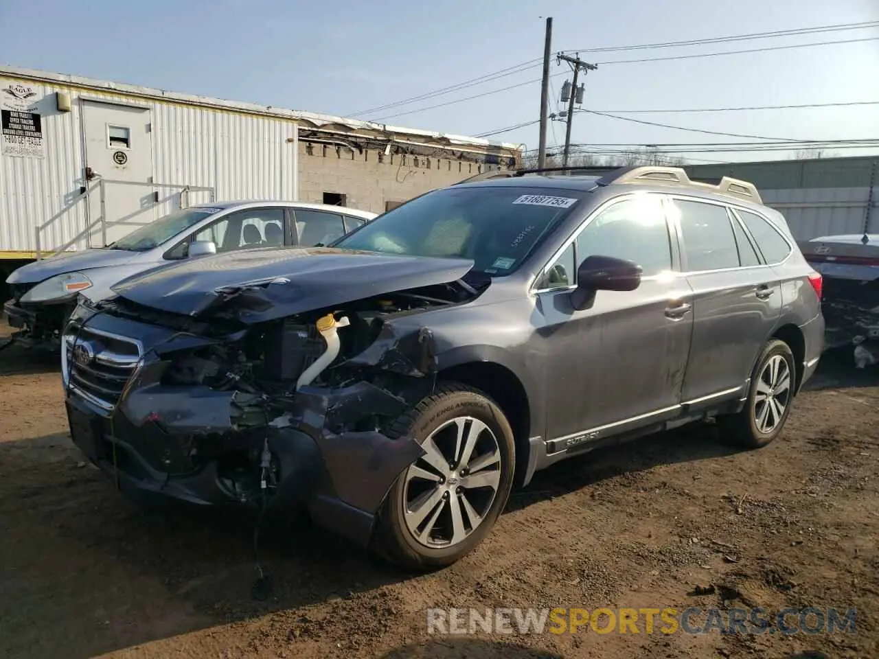 1 fotografías del automóvil dañado 4S4BSANC1K3295991 SUBARU OUTBACK 2019