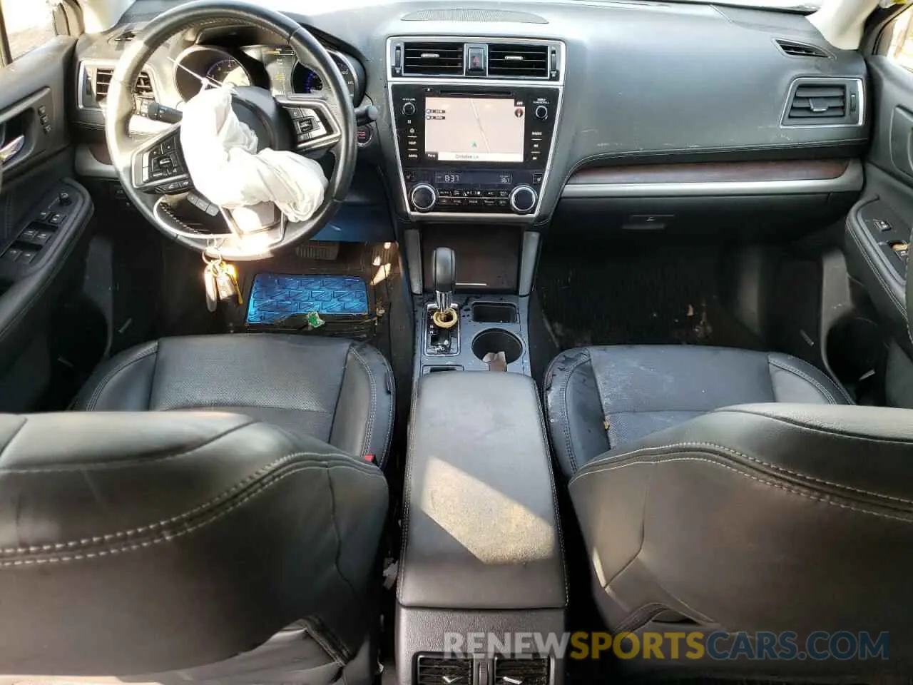 8 fotografías del automóvil dañado 4S4BSANC1K3295991 SUBARU OUTBACK 2019