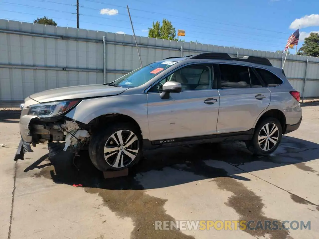 1 fotografías del automóvil dañado 4S4BSANC1K3311624 SUBARU OUTBACK 2019