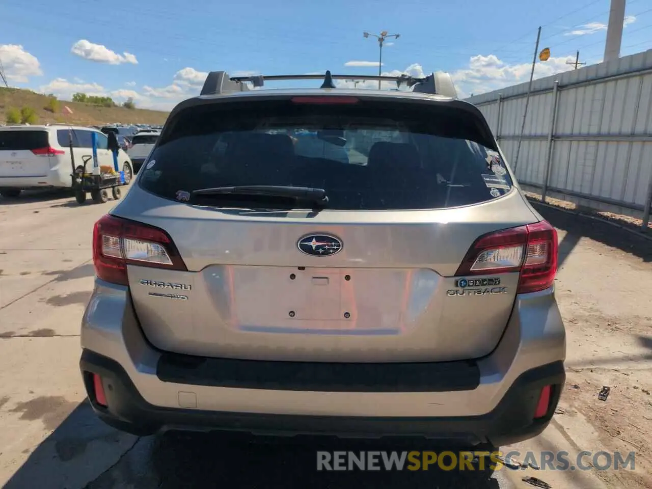 6 fotografías del automóvil dañado 4S4BSANC1K3311624 SUBARU OUTBACK 2019