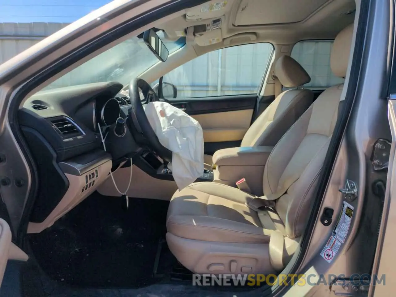 7 fotografías del automóvil dañado 4S4BSANC1K3311624 SUBARU OUTBACK 2019