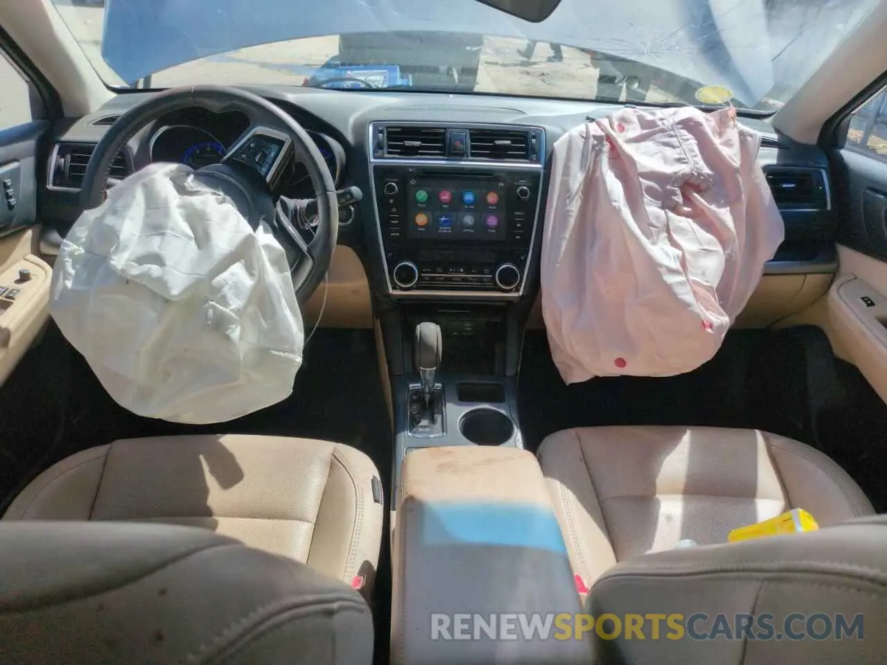 8 fotografías del automóvil dañado 4S4BSANC1K3311624 SUBARU OUTBACK 2019