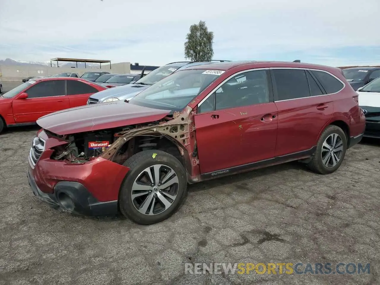 1 fotografías del automóvil dañado 4S4BSANC1K3335227 SUBARU OUTBACK 2019