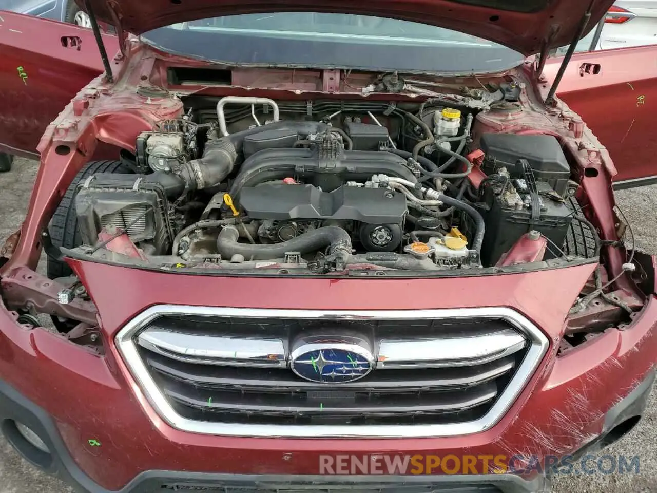 12 fotografías del automóvil dañado 4S4BSANC1K3335227 SUBARU OUTBACK 2019