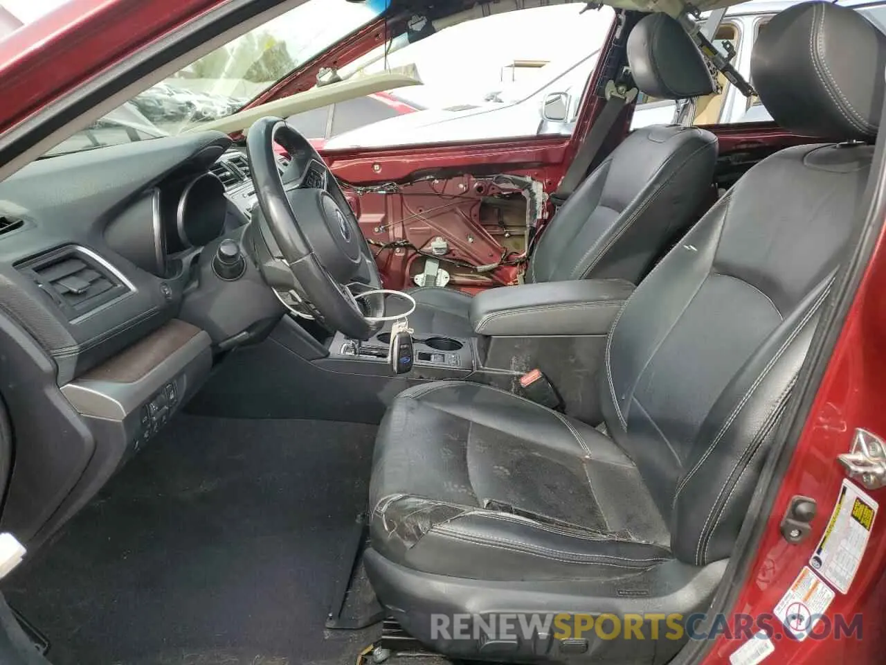 7 fotografías del automóvil dañado 4S4BSANC1K3335227 SUBARU OUTBACK 2019