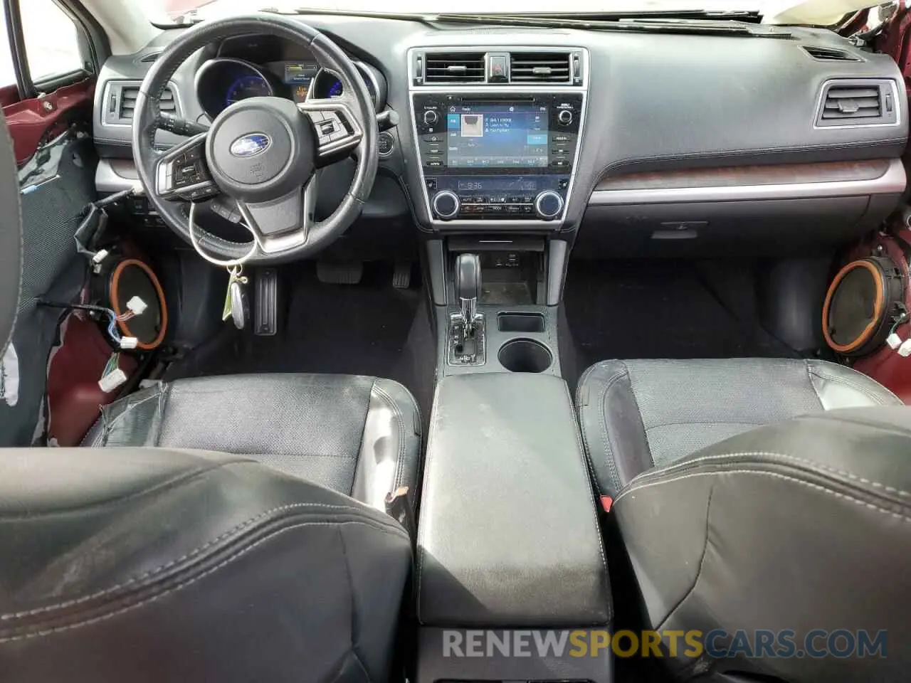 8 fotografías del automóvil dañado 4S4BSANC1K3335227 SUBARU OUTBACK 2019