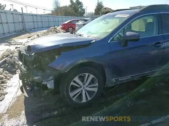 12 fotografías del automóvil dañado 4S4BSANC1K3349564 SUBARU OUTBACK 2019