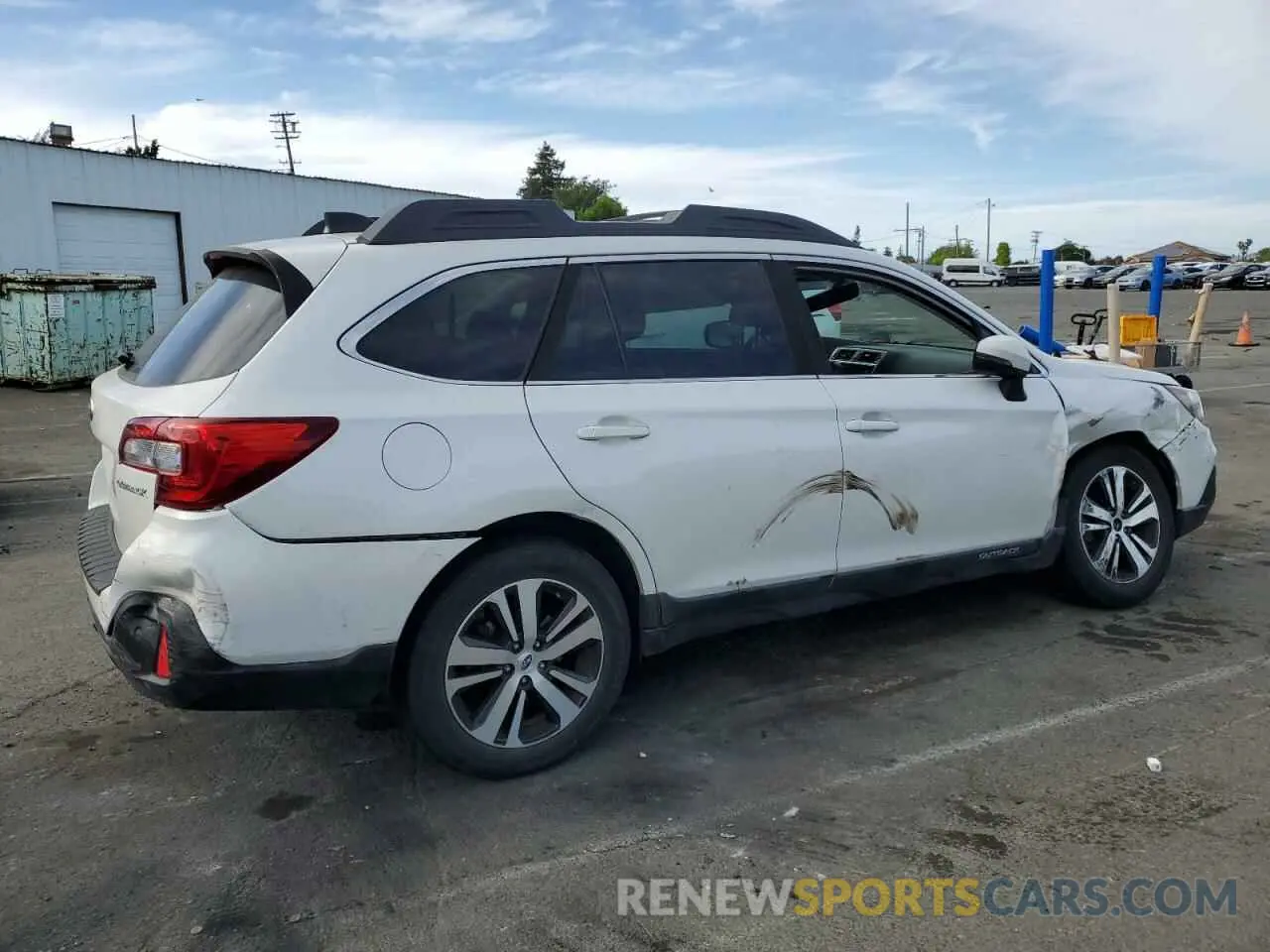 3 fotografías del automóvil dañado 4S4BSANC1K3360676 SUBARU OUTBACK 2019
