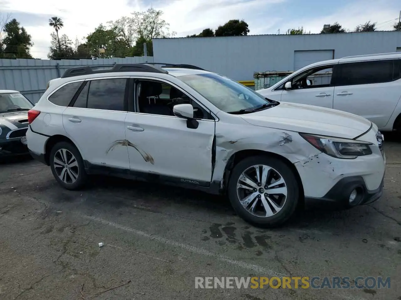 4 fotografías del automóvil dañado 4S4BSANC1K3360676 SUBARU OUTBACK 2019
